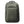 Large-capacity waterproof backpack in olive green, front zip pocket and top handle