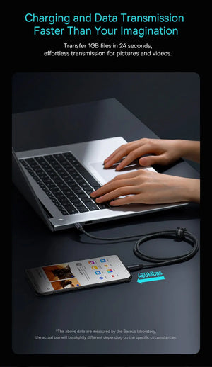 BASEUS Minimalist Series 100W USB-C to USB-C Fast Charging Cable
