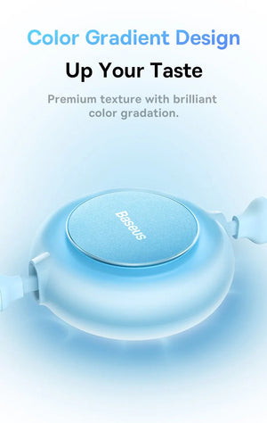 BASEUS Bright Mirror Series Retractable 3in1 Fast Charging Data Cable