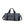 Waterproof duffel bag in dark grey with side zipper and adjustable shoulder strap