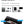 Black crossbody bag with double-layer partition and large capacity main compartment