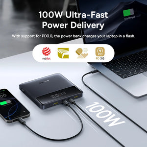 BASEUS Blade H1 Fast Charging Power Bank with Digital Display