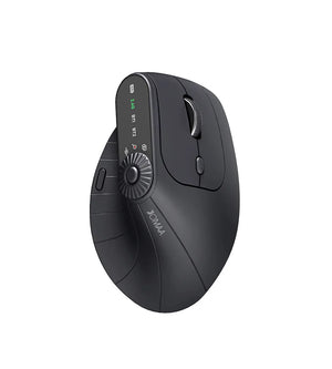 JOMAA Multi-Device Rechargeable Vertical Bluetooth Wireless Mouse