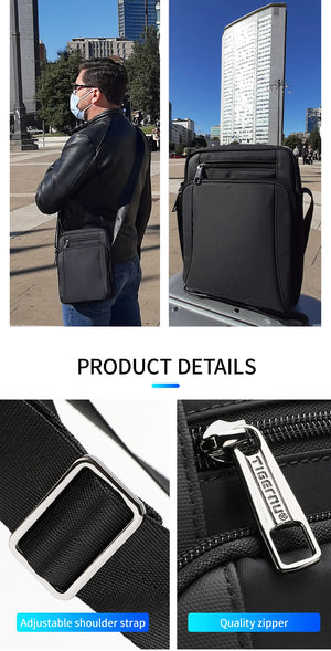 TIGERNU L5191 Lightweight Compact Waterproof Crossbody and Messenger Bag