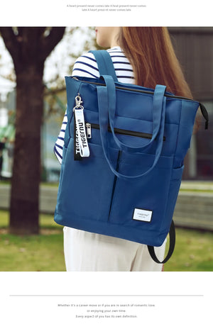 TIGERNU B8632 Lightweight Waterproof Compact Backpack and Tote Bag