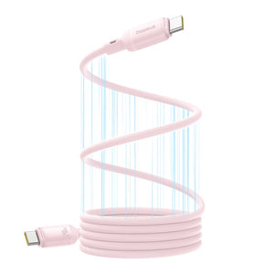 BASEUS Picogo Liquid Silicone 240W Type-C to Type-C Magnetic Coiled Charging Cable