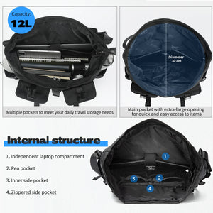 TIGERNU S81010 Large Capacity Waterproof Messenger Bag