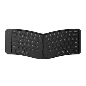 JOMAA Compact Foldable Rechargeable Bluetooth Wireless Keyboard