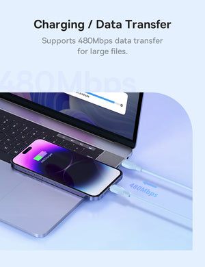 BASEUS Pudding Series 20W USB-C to Lightning Fast Charging Cable