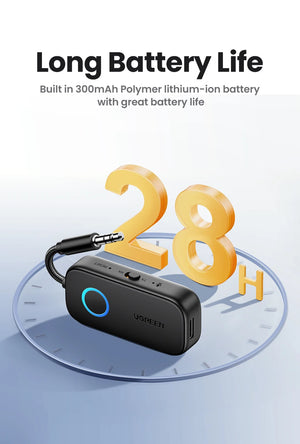 UGREEN CM403 2in1 Aux Wireless Bluetooth Adapter