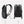 Black waterproof roll-top travel backpack shown from side and back with adjustable straps